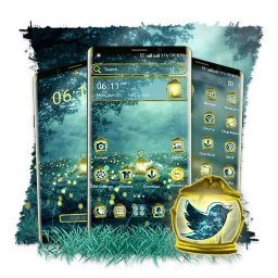 Fireflies Light Lamp Theme 图标